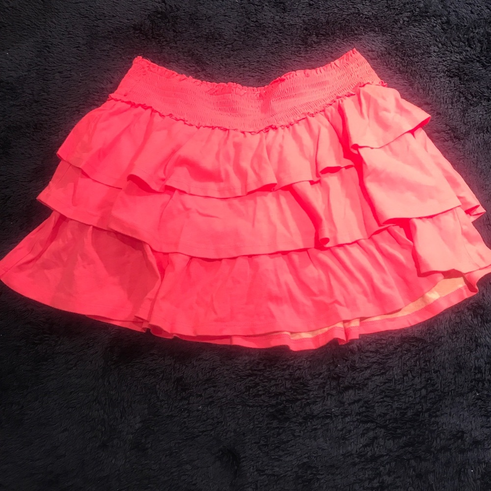 Trendy hot pink girls skirt